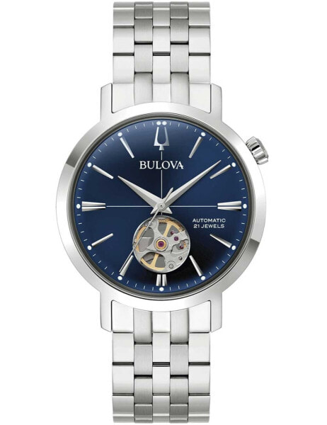 Bulova 96A320 Mens Watch Aerojet Automatic 38mm 3ATM