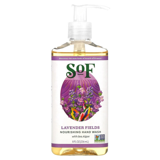 Nourishing Hand Wash, Lavender Fields, 8 fl oz (236 ml)