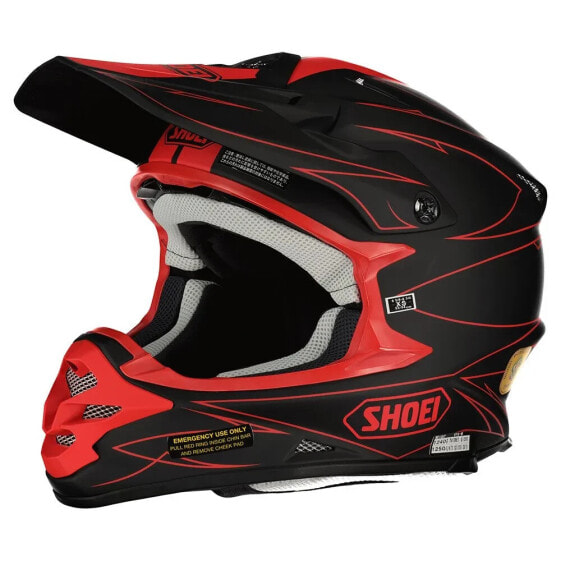 SHOEI VFX-W Hectic TC1 off-road helmet