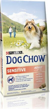 Сухой корм для собак Purina Dog Chow Adult Sensitive Łosoś 14 кг