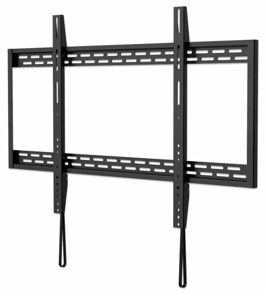 Manhattan TV & Monitor Mount - Wall - Fixed - 1 screen - Screen Sizes: 60-100" - Black - VESA 200x200 to 900x600mm - Max 100kg - LFD - Lifetime Warranty - 100 kg - 152.4 cm (60") - 2.54 m (100") - 200 x 200 mm - 900 x 600 mm - Black