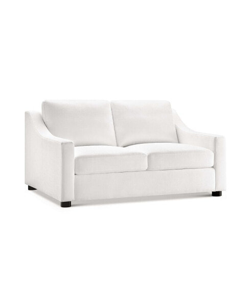 Garcelle 60" Stain-Resistant Fabric Loveseat