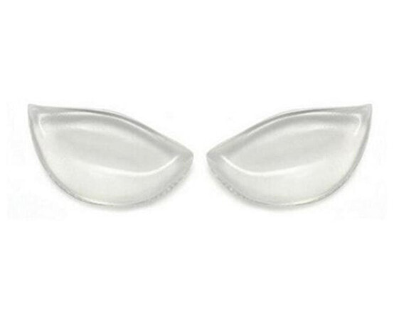 1 Pair Women Breathable Soft Silicone Bra Inserts Breast Pad Push Up Bra Insert Shaping Cushion Booster Pads for Swimwear and Daily Use