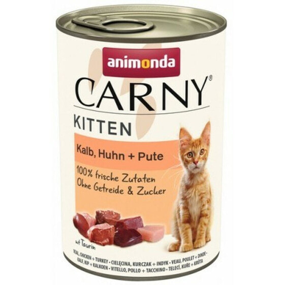 Корм для котов Animonda Carny Курица индейка Телятина 400 g