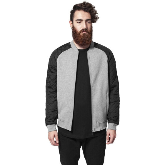 URBAN CLASSICS Parka Diamond Nylon Sweatshirt