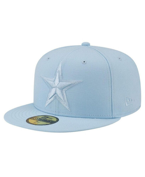 Men's Light Blue Dallas Cowboys Color Pack 59Fifty Fitted Hat