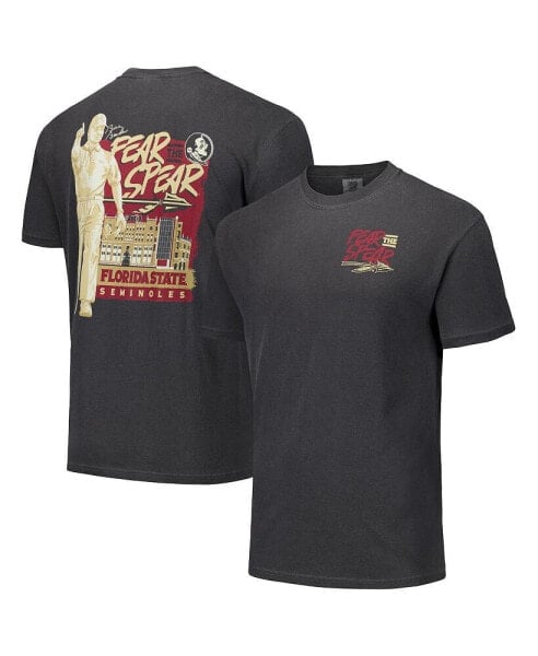 Men's and Women's Black Florida State Seminoles Hyper Local Statue Stadium Nation T-Shirt