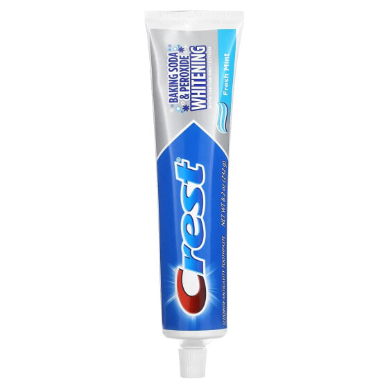 Plus, Fluoride Toothpaste, Baking Soda & Peroxide Whitening, Fresh Mint, 8.2 oz (232 g)