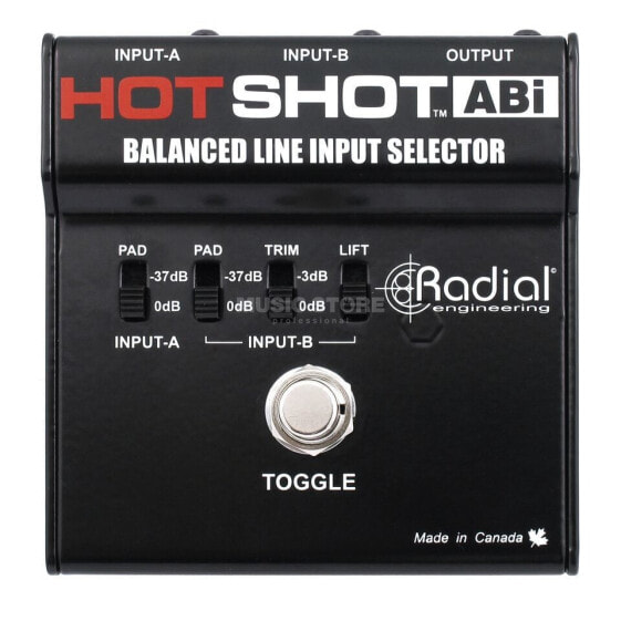 Radial Hotshot ABi Passive Line Input Signal AB Redirector