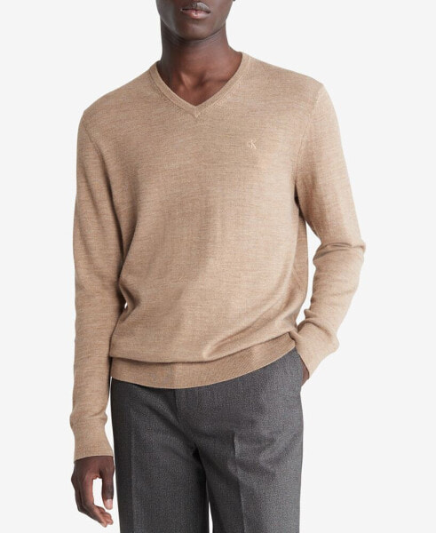 Мужской свитер с V-образным вырезом Calvin Klein Regular-Fit