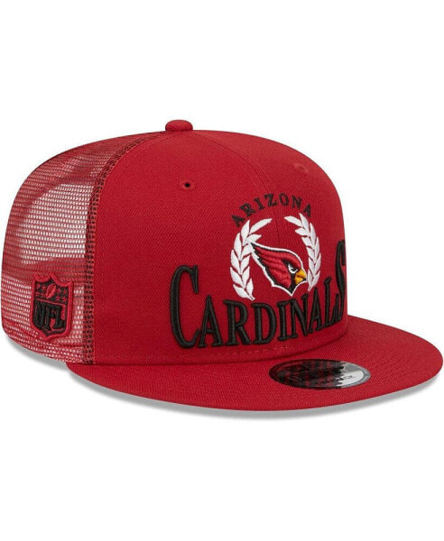 Men's Cardinal Arizona Cardinals Collegiate Trucker 9FIFTY Snapback Hat