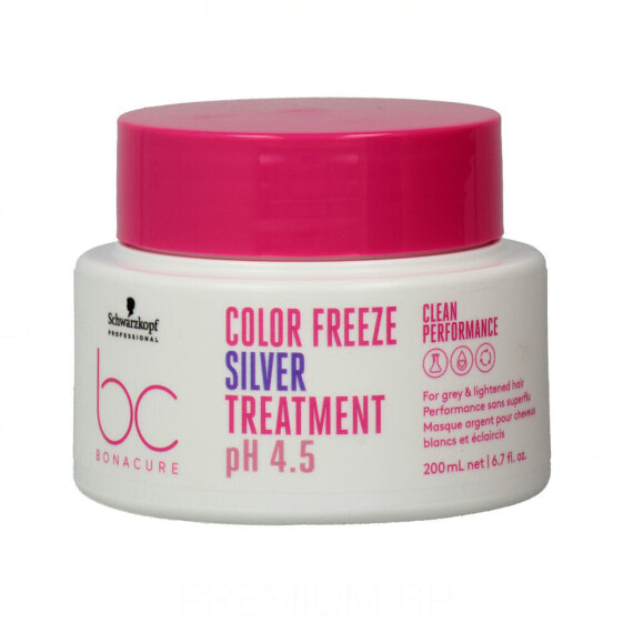 Schwarzkopf Bonacure Color Freeze Silver Mask Оттеночная серебристая маска для очень светлых и седых волос