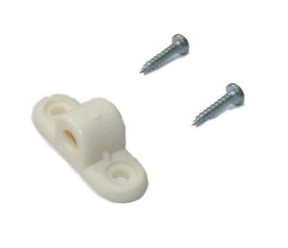 Threaded wing holder for screws M5 – white – 1 set