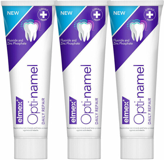 Toothpaste Opti-namel Daily Repair 3 x 75 ml