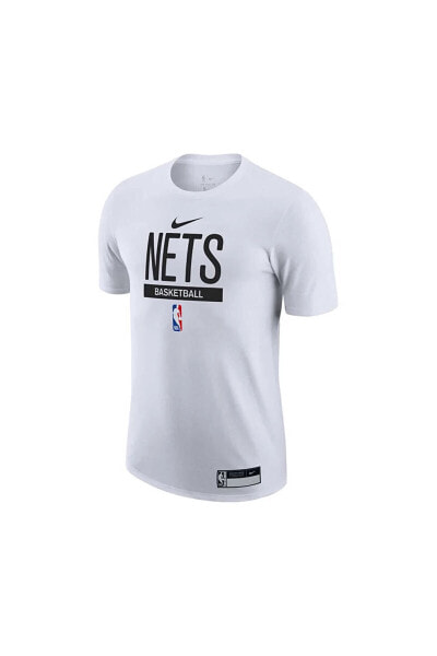 Brooklyn Nets Dri-Fit NBA Practice Graphics Training Short-Sleeve Erkek T-shirt DR6451-100