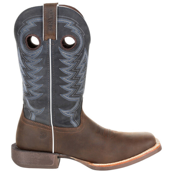 Мужские ботинки Durango Rebel Pro Cowboy Square Toe синего цвета DDB0216