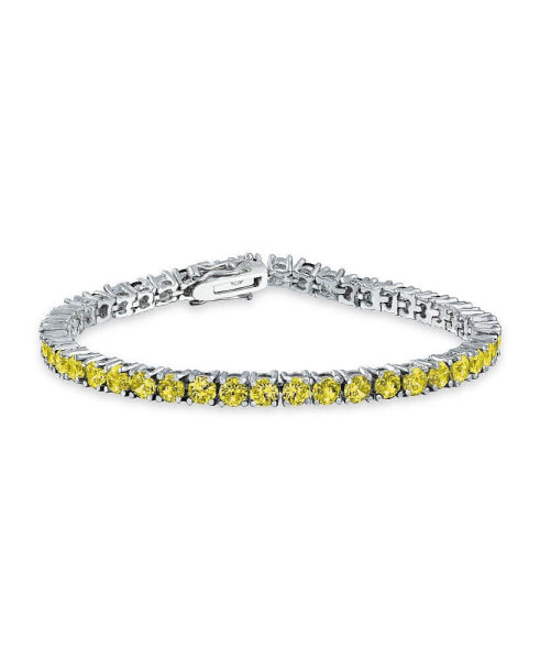 Браслет Bling Jewelry Tennis CZ 12CTW 7.5"