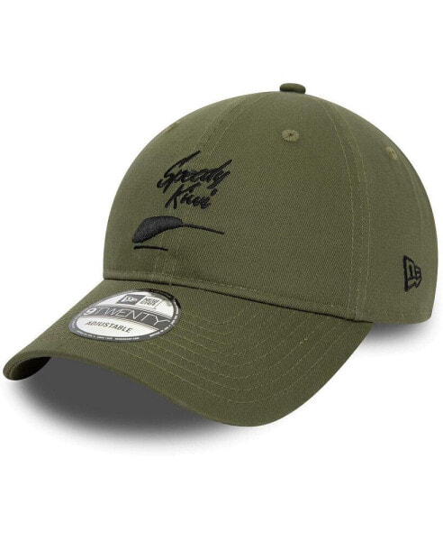 Men's Olive McLaren F1 Team Kiwi 9TWENTY Adjustable Hat