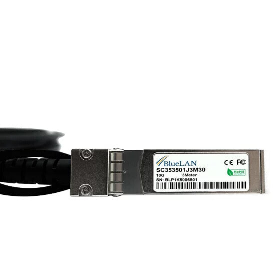 BlueOptics Mellanox MCP21J0-X003A kompatibles BlueLAN DAC SFP+ SC353501J3M30