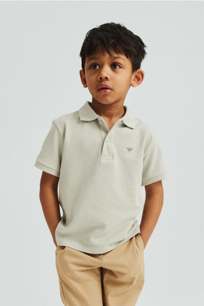 Cotton Pique Polo Shirt