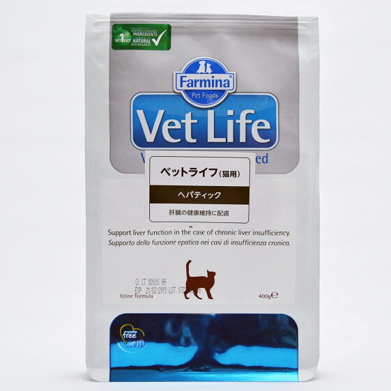 Farmina Vet Life Pellets Katzenfutter (Trockenfutter, ohne Gentechnik und Getreide, erstellt zusammen mit der Fakultät für Tierernährung der Universität von Neapel Federico II, Portionsgröße: 400 g)