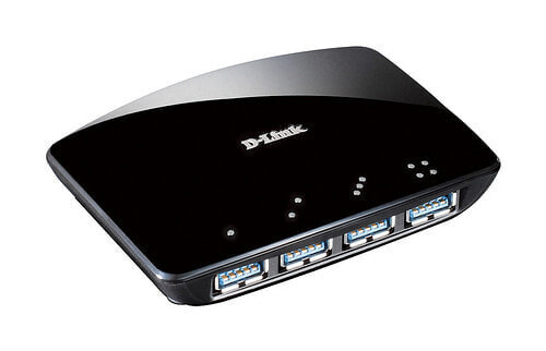 D-Link DUB-1340 - Black - USB - 5 V - 4 A - Windows XP - Vista - 7 Mac OS X + - 60 g