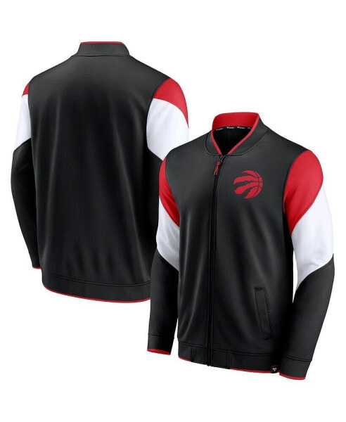 Куртка мужская Fanatics Toronto Raptors черная линия Лига - с полной молнией