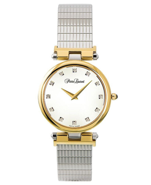 Часы Pierre Laurent Stainless Steel Diamond Watch