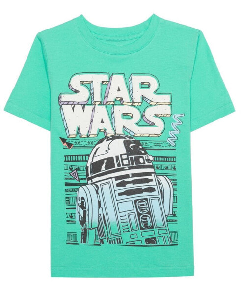 Toddler and Little Boys Star Wars Short Sleeve Graphic T-shirt