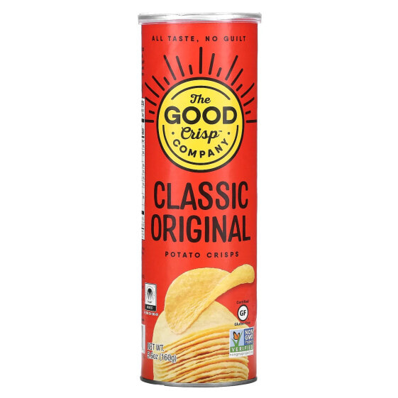 The Good Crisp Company, Картофельные чипсы, классические, оригинальные, 160 г (5,6 унции)