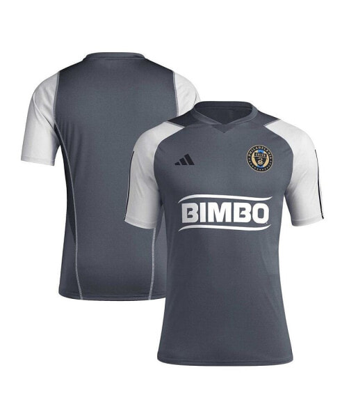 Men's Gray Philadelphia Union 2024 AEROREADY Training Jersey