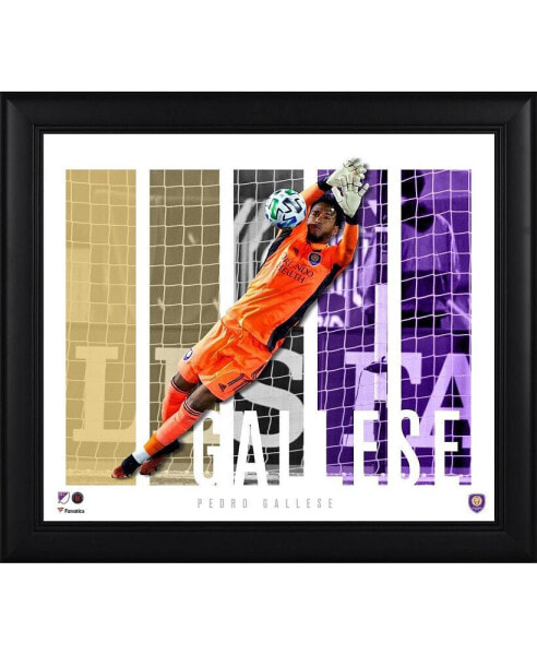 Pedro Gallese Orlando City SC Framed 15" x 17" Player Panel Collage