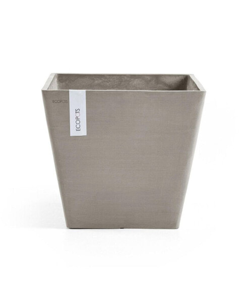Rotterdam Durable Indoor and Outdoor Modern Planter, 8in