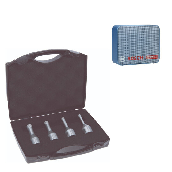 Bosch Diamanttrockenbohrer-Set Dry Speed, 4-teilig, 6 - 12 mm & JBL GO2 Lautsprecher