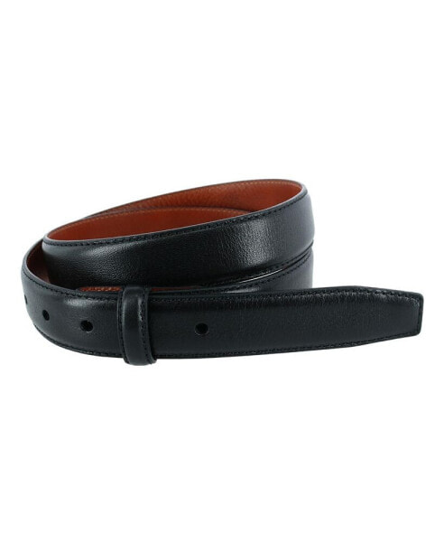 Men's Pebble Grain Leather 30mm Harness Belt Strap