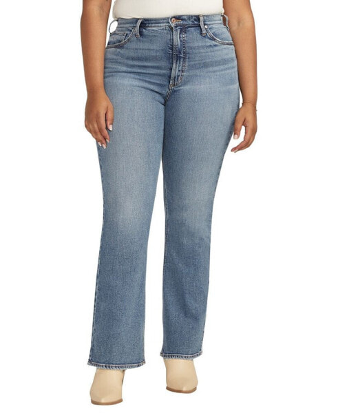 Plus Size '90s Vintage Like High Rise Bootcut Jeans