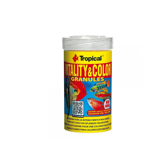 TROPICAL Vitality&Color 100ml granulate fish food