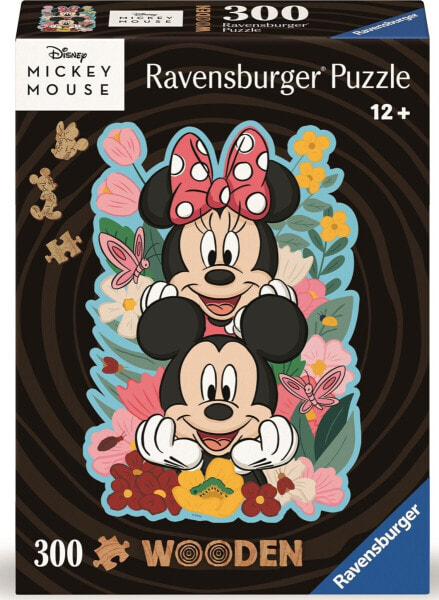 Ravensburger Ravensburger Wooden Puzzle Disney Mickey & Minnie (300 pieces)