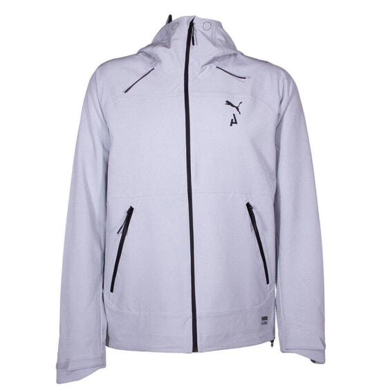 Puma Seasons Run Full Zip Jacket Mens Size L Casual Athletic Outerwear 52256980