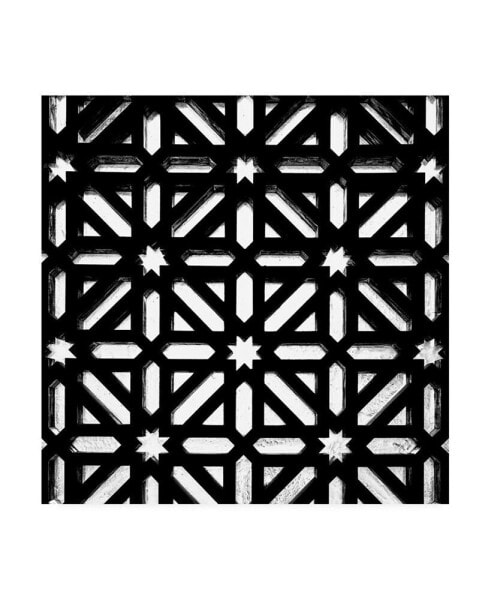Philippe Hugonnard Made in Spain 3 Catholic Details in the Mezquita of Cordoba B&W Canvas Art - 19.5" x 26"