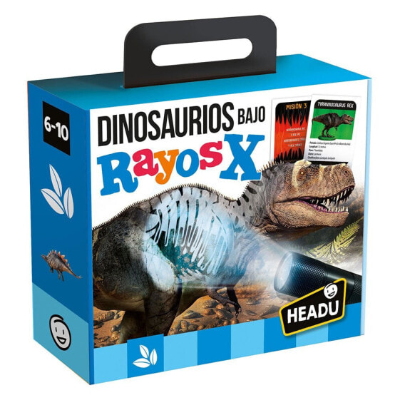 Развивающая игра Headu Динозавры под УФ-лучом