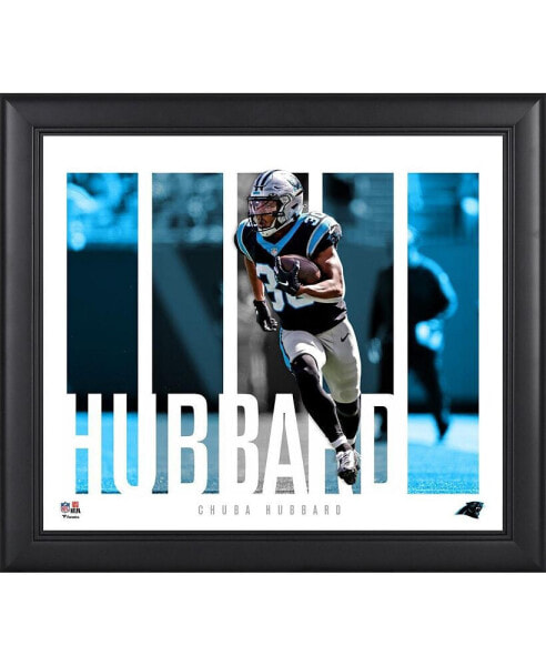 Chuba Hubbard Carolina Panthers Framed 15" x 17" Player Panel Collage