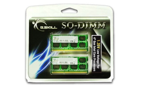 G.Skill 8GB DDR3-1600 - 8 GB - 2 x 4 GB - DDR3 - 1600 MHz - 204-pin SO-DIMM