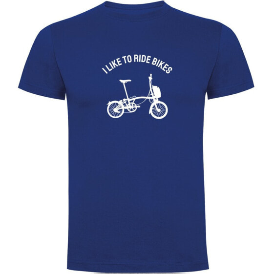 KRUSKIS I Like To Ride Bikes short sleeve T-shirt