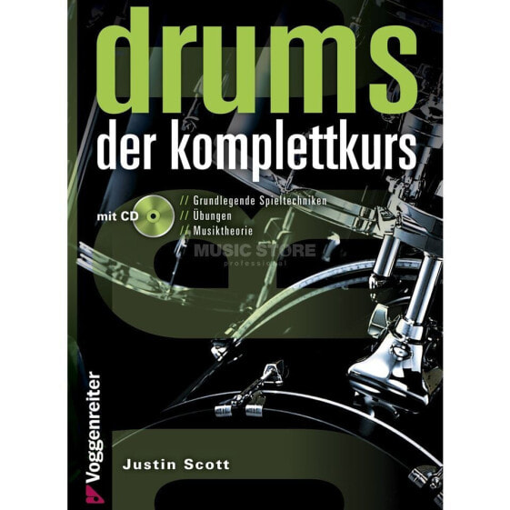 Voggenreiter Drums - Der Komplettkurs