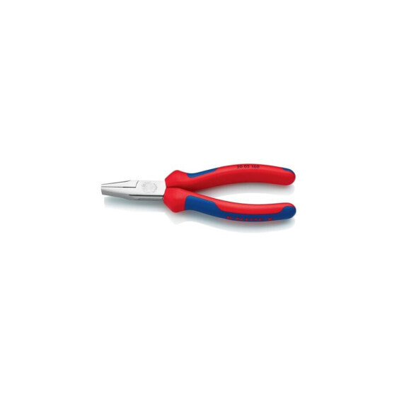 Knipex Flachzange DIN ISO 5745 Gesamtlänge 160 mm verchromt Mehrkomponenten-Hüllen