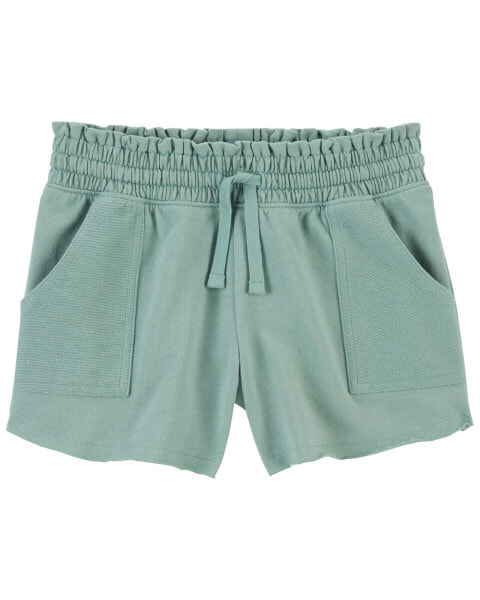 Kid French Terry Pull-On Shorts 8