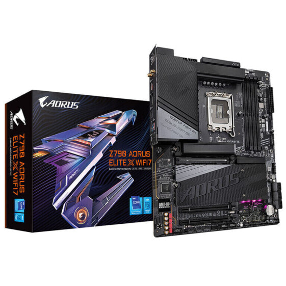 GIGABYTE Z790 Aorus Elite X WiFi 7, Intel Z790 Mainboard, Sockel 1700, DDR5