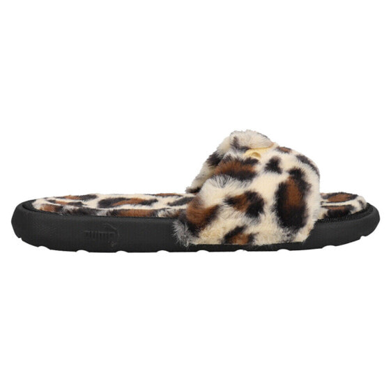 Puma Cool Cat Leopard Slide Womens Size 12 M Casual Sandals 38509801