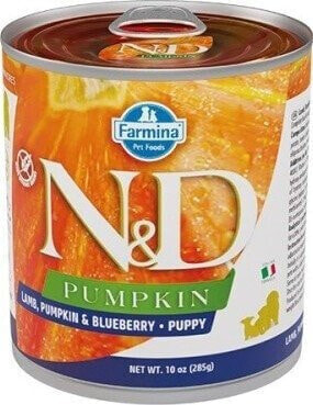 Farmina FARMINA N&D DOG LAMB&PUMPKIN&BLUEBERRY PUPPY 285g